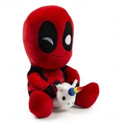 Marvel Deadpool Riding A Unicorn HugMe Vibrating Plush NEW RELEASES