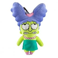 The Simpsons Treehouse Of Horror Zombie Marge Plush Toy By Kidrobot