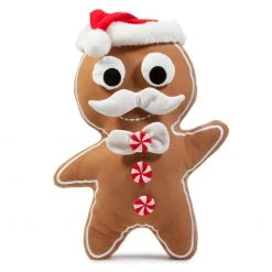 Kidrobot Yummy World Large Gingerbread Jimmy Christmas Cookie Interactive Plush NEW RELEASES