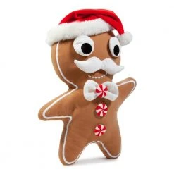 Kidrobot Yummy World Large Gingerbread Jimmy Christmas Cookie Interactive Plush NEW RELEASES