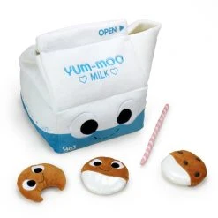 Yummy World Milk And Cookies Interactive Plush 34 Yummy World Milk And Cookies Interactive Plush
