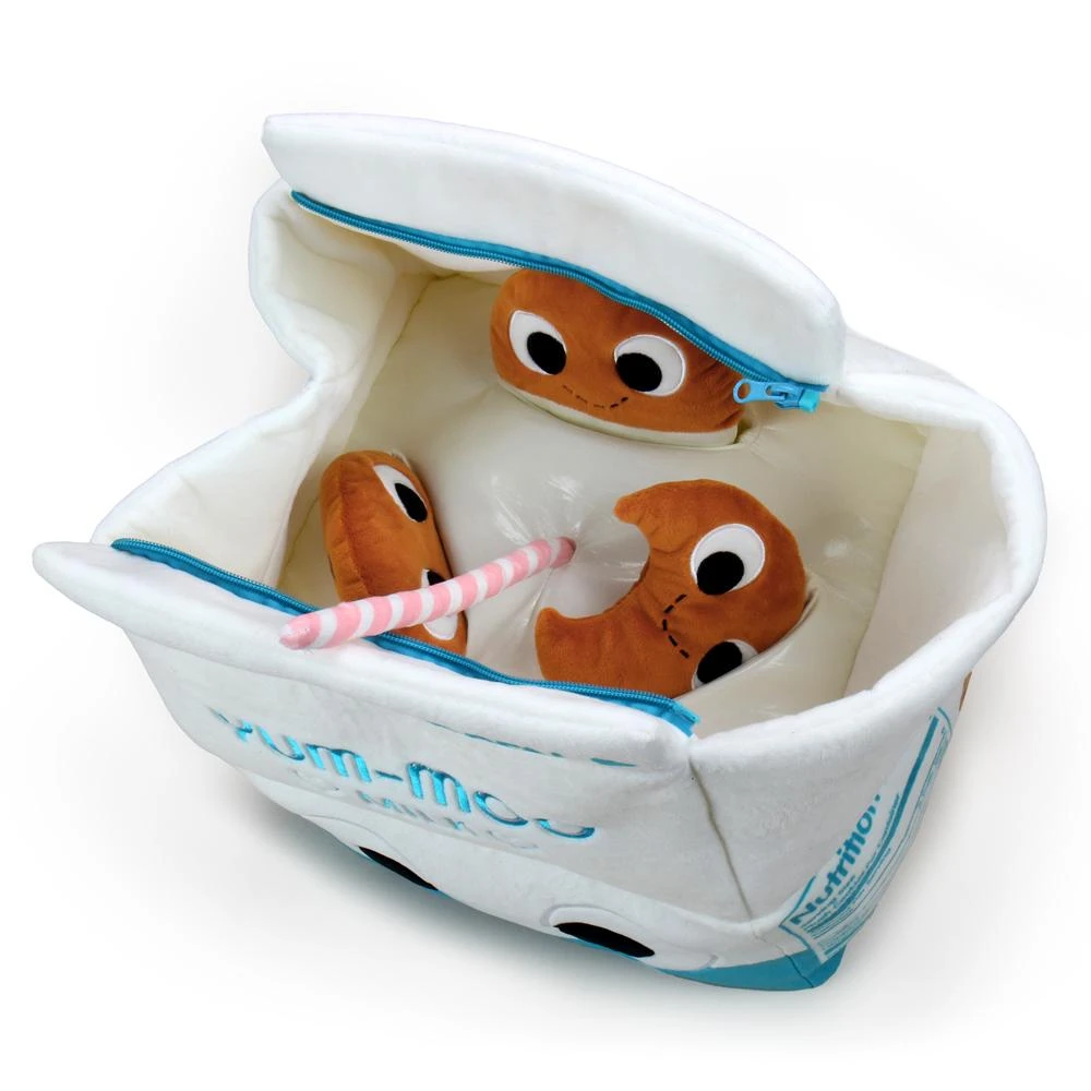 Yummy World Milk And Cookies Interactive Plush 16 Yummy World Milk And Cookies Interactive Plush