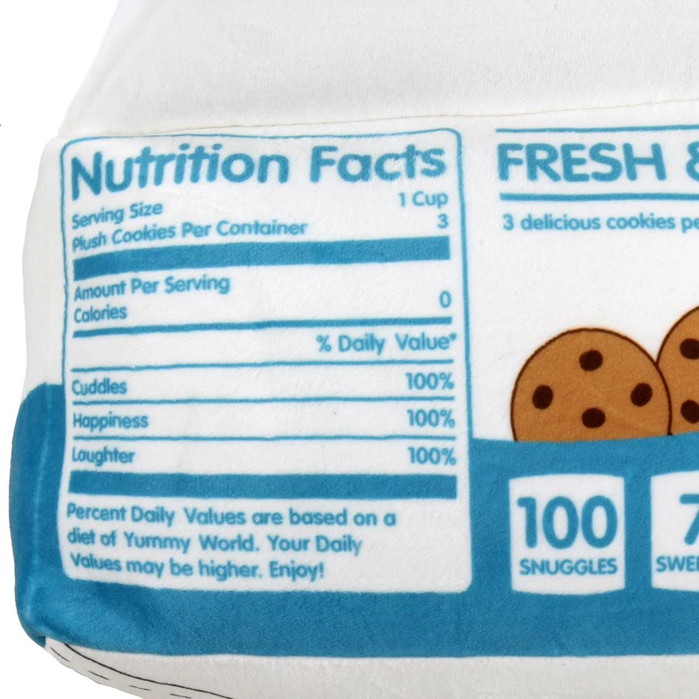 Yummy World Milk And Cookies Interactive Plush 20 Yummy World Milk And Cookies Interactive Plush