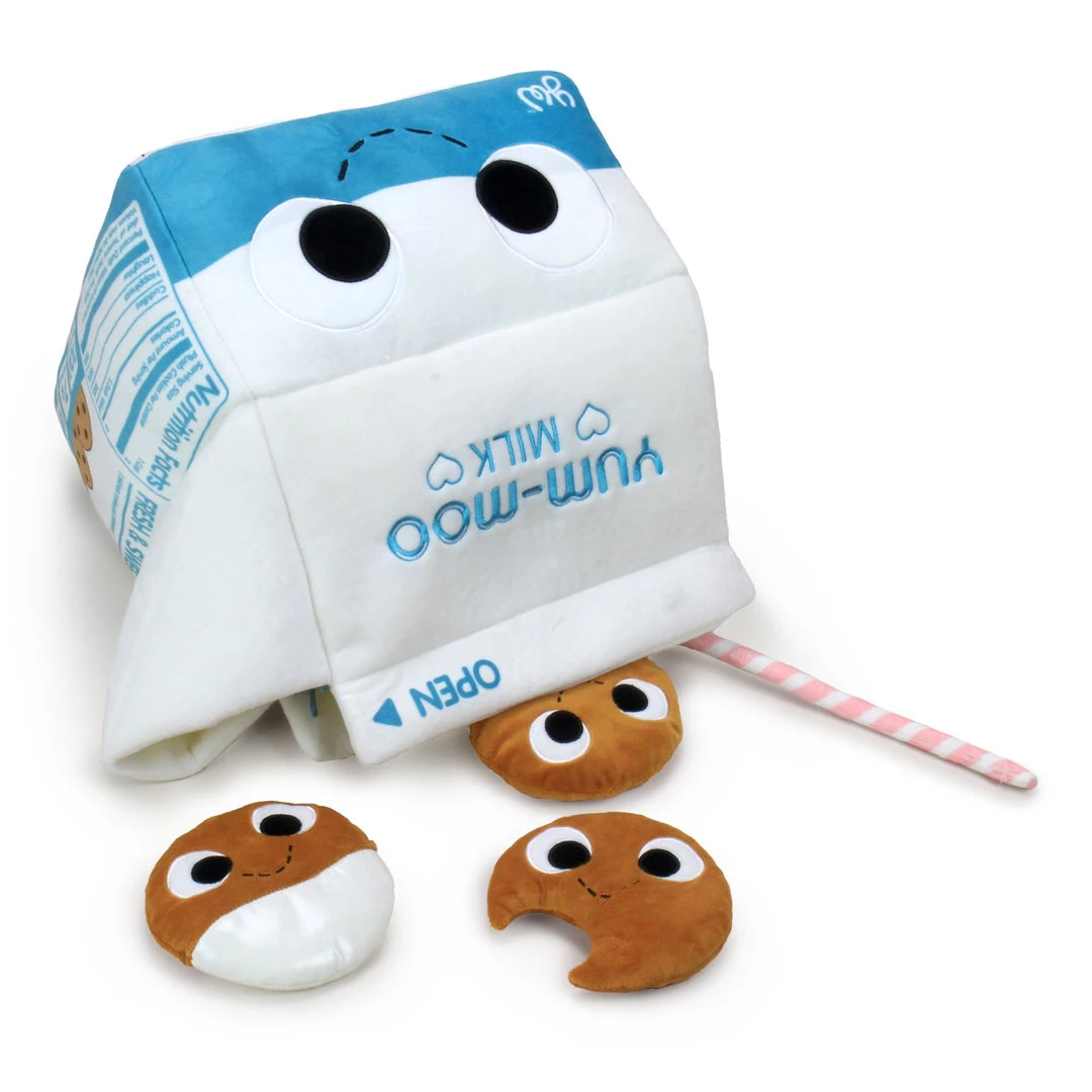 Yummy World Milk And Cookies Interactive Plush 4 Yummy World Milk And Cookies Interactive Plush