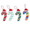 Kidrobot Yummy World Candy Cane Plush Ornaments 4-Pack
