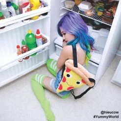 Heidi Kenney Yummy World Cheezy Pie Pizza Backpack ACCESSORIES