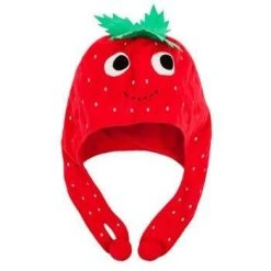 Yummy World Sassy Strawberry Earflap Hat From Kidrobot