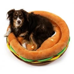 Kidrobot Yummy World Pets: Premium Burger Plush Dog Bed 8 Kidrobot Yummy World Pets: Premium Burger Plush Dog Bed