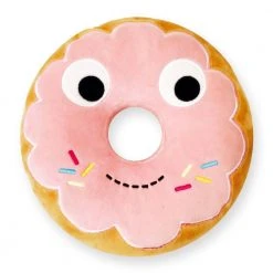 Heidi Kenney Yummy World 10" Pink Donut Plush Pillow