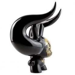 Arcane Divination The Black Devil 8" Dunny Art Figure By Godmachine 12 Arcane Divination The Black Devil 8