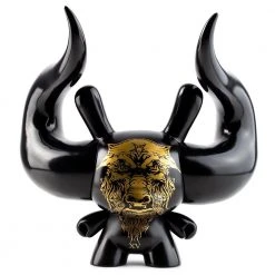 Arcane Divination The Black Devil 8" Dunny Art Figure By Godmachine