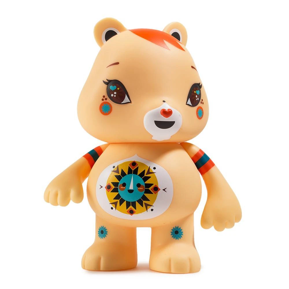 DESIGNER ART TOYS Care Bears Funshine Bear Art Figure By Julie West 4 DESIGNER ART TOYS Care Bears Funshine Bear Art Figure By Julie West