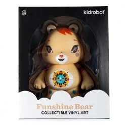 DESIGNER ART TOYS Care Bears Funshine Bear Art Figure By Julie West 11 DESIGNER ART TOYS Care Bears Funshine Bear Art Figure By Julie West