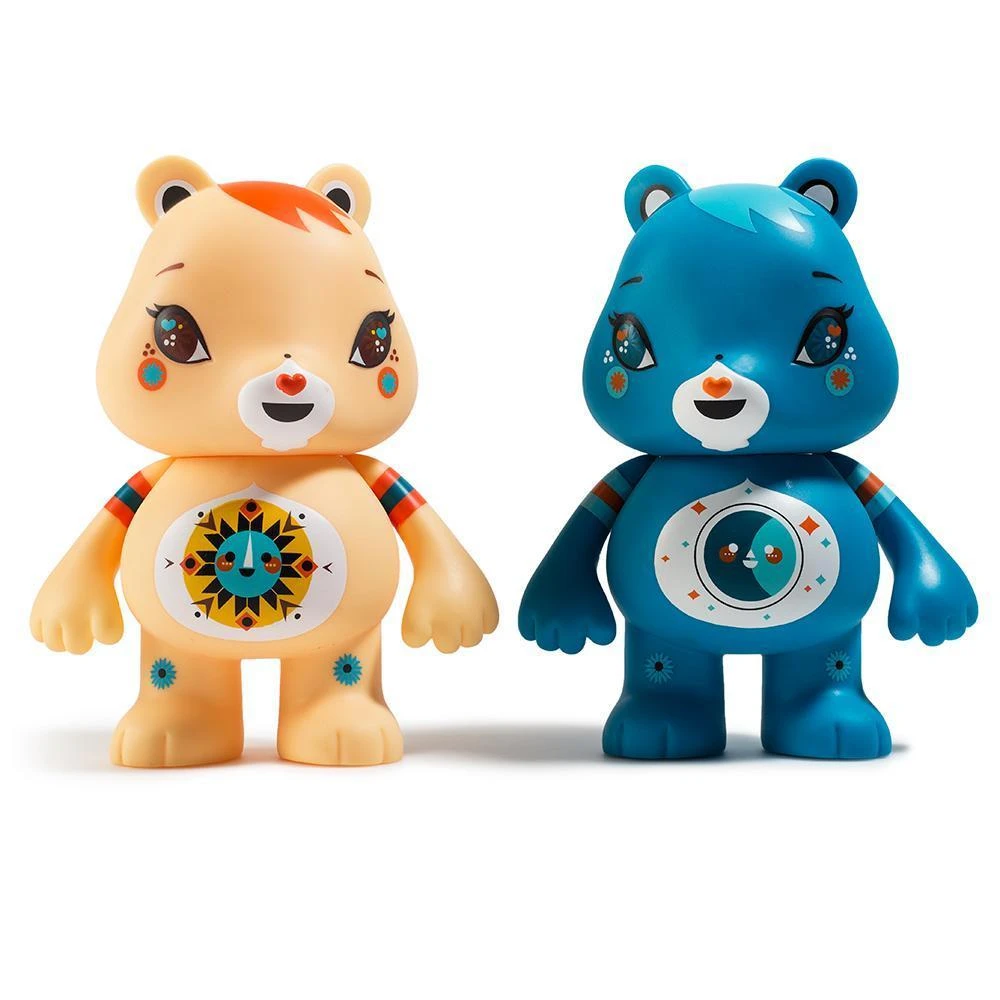 DESIGNER ART TOYS Care Bears Funshine Bear Art Figure By Julie West 7 DESIGNER ART TOYS Care Bears Funshine Bear Art Figure By Julie West