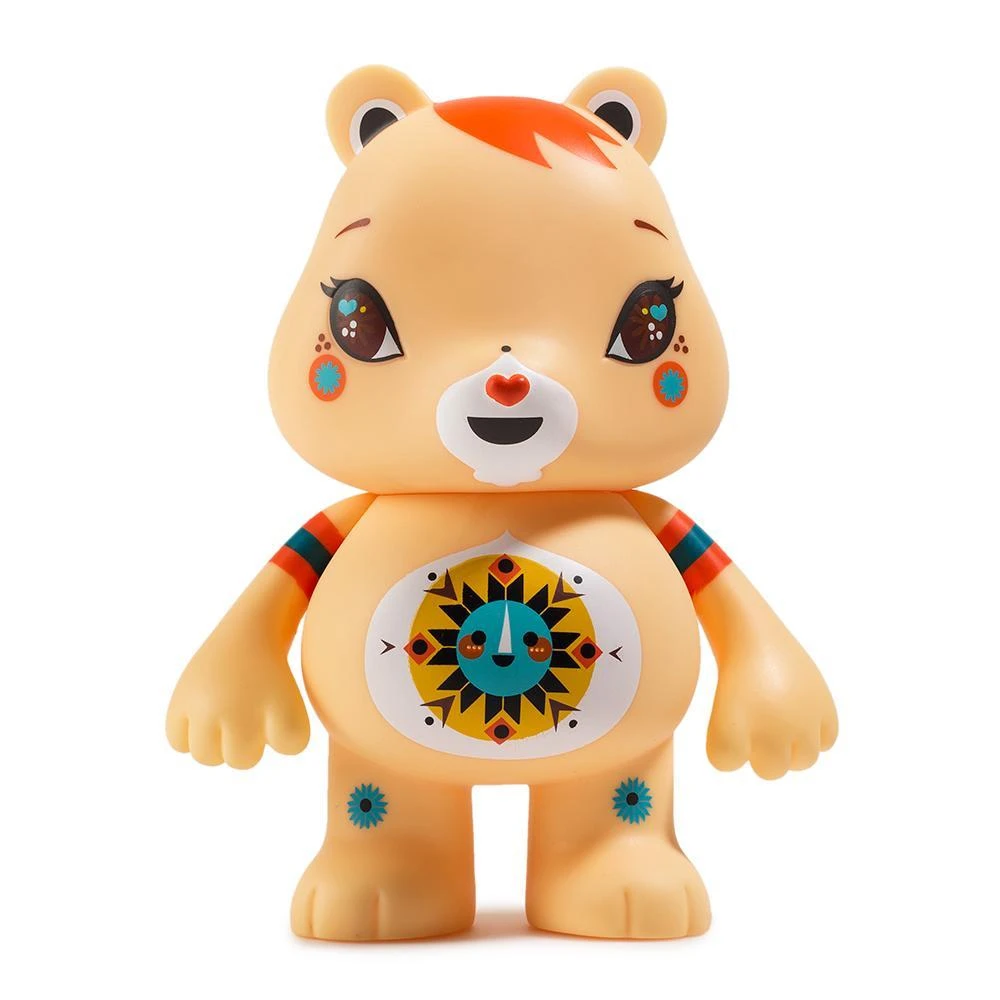DESIGNER ART TOYS Care Bears Funshine Bear Art Figure By Julie West 1 DESIGNER ART TOYS Care Bears Funshine Bear Art Figure By Julie West