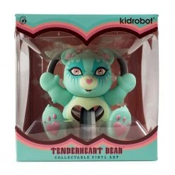 CAREBEARS Care Bears Tenderheart Bear Art Figure By Tara McPherson DESIGNER ART TOYS