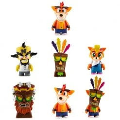 Activision LICENSED TOYS & COLLECTIBLES Crash Bandicoot 3" Blind Box Collectible Figures