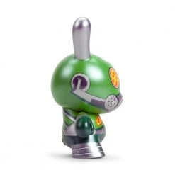 Dairobo-B Mecha Half Ray 5" Dunny By Dolly Oblong - Kidrobot.com Exclusive Green Edition NEW RELEASES 10 Dairobo-B Mecha Half Ray 5