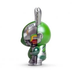 Dairobo-B Mecha Half Ray 5" Dunny By Dolly Oblong - Kidrobot.com Exclusive Green Edition NEW RELEASES 12 Dairobo-B Mecha Half Ray 5