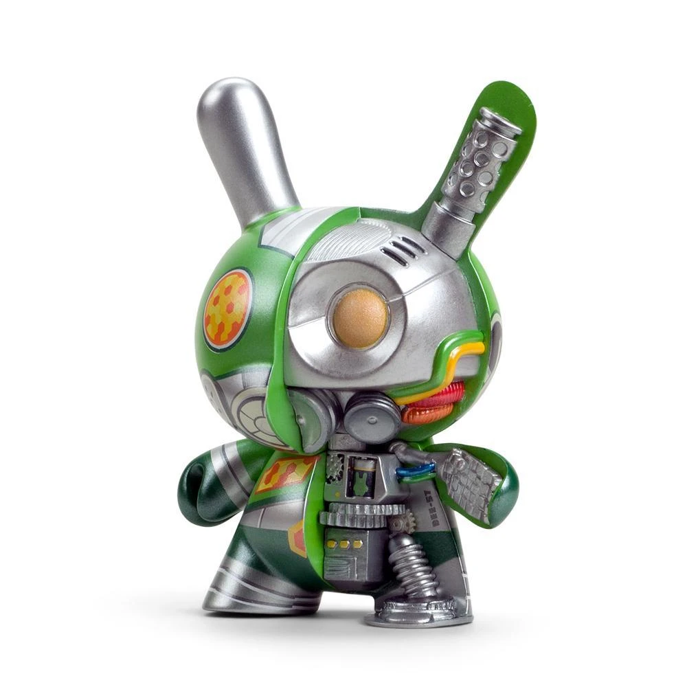Dairobo-B Mecha Half Ray 5" Dunny By Dolly Oblong - Kidrobot.com Exclusive Green Edition NEW RELEASES 6 Dairobo-B Mecha Half Ray 5" Dunny By Dolly Oblong - Kidrobot.com Exclusive Green Edition NEW RELEASES