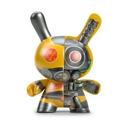 Dairobo-B Mecha Half Ray 5" Dunny By Dolly Oblong - Yellow Edition FATHER'S DAY GIFTS