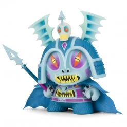 FATHER'S DAY GIFTS Harbinger 8" Dunny Art Figure By Martin Ontiveros - GID Blue Edition