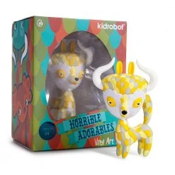 Horrible Adorables Yippey Yak Vinyl Figure By Jordan Elise Perme & Christopher Lees DESIGNER ART TOYS