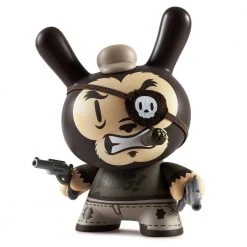 DESIGNER ART TOYS Kidrobot.com Exclusive Jack Sepia Tone 5" Dunny Art Figure By Shiffa