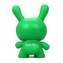Keith Haring Masterpiece Three Eyed Face 8" Dunny Art Figure DESIGNER ART TOYS