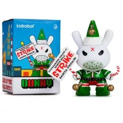 Holiday Grumpy Elf 3" Dunny By Frank Kozik