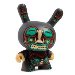 Kuba 5" Gray Dunny Art Figure By Mike Fudge