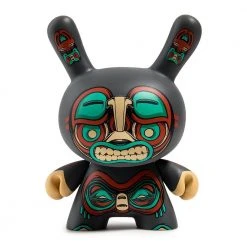 Kuba 5" Gray Dunny Art Figure By Mike Fudge