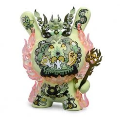 La Flamme 8" Dunny By Junko Mizuno - Green Edition