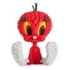 Mark Deen Vecca DESIGNER ART TOYS Looney Tunes Tweety Bird 8" Art Figure By Mark Dean Veca - Red Edition