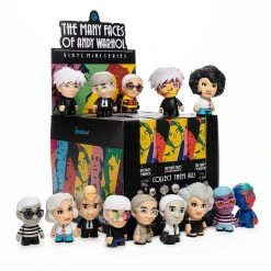 Many Faces Of Andy Warhol Vinyl Figures By Kidrobot