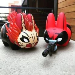 Kidrobot X Marvel Ghost Rider 7" Labbit By Frank Kozik DESIGNER ART TOYS