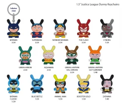 DC Comics Justice League Dunny Keychains