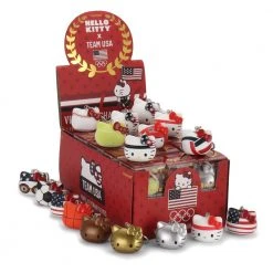 Sanrio Hello Kitty® X Team USA Vinyl Keychains By Kidrobot