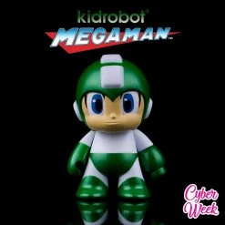 Capcom Metallic Green Mega Man 3" Figure By Kidrobot