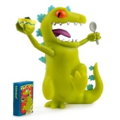 DESIGNER ART TOYS Nickelodeon Rugrats REPTAR Art Toy Figure By Kidrobot