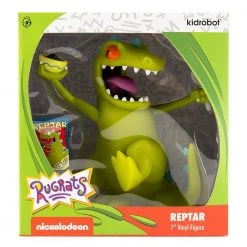 DESIGNER ART TOYS Nickelodeon Rugrats REPTAR Art Toy Figure By Kidrobot