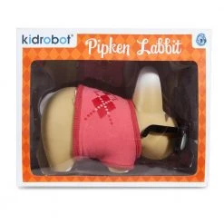 Pipken Preppy Labbit Art Figure By Scott Tolleson X Frank Kozik - Red Edition