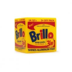 Andy Warhol Brillo Box Art Object Blind Box Figures By Kidrobot