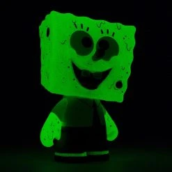 Nickelodeon Limited Edition Spongebob Squarepants Glow In The Dark 3" Mini Figure