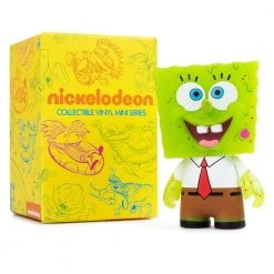 Nickelodeon Limited Edition Spongebob Squarepants Glow In The Dark 3" Mini Figure