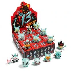 DESIGNER ART TOYS "The 13" Glow-in-the-Dark Dunny Series By Brandt Peters X Kidrobot