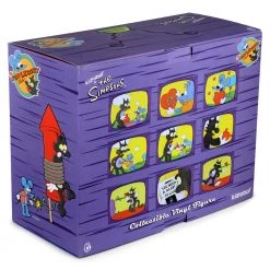 NEW RELEASES The Simpsons Itchy And Scratchy Vinyl Art Figure - My Bloody Valentine Edition