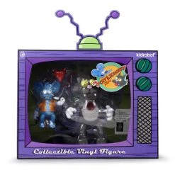 NEW RELEASES The Simpsons Itchy And Scratchy Vinyl Art Figure - My Bloody Valentine Edition