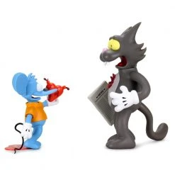 NEW RELEASES The Simpsons Itchy And Scratchy Vinyl Art Figure - My Bloody Valentine Edition