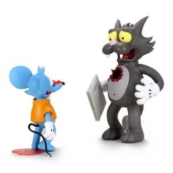 NEW RELEASES The Simpsons Itchy And Scratchy Vinyl Art Figure - My Bloody Valentine Edition